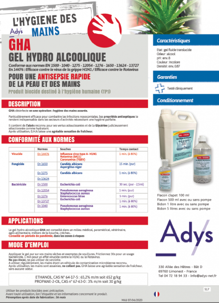 FT GHA Gel Hydro